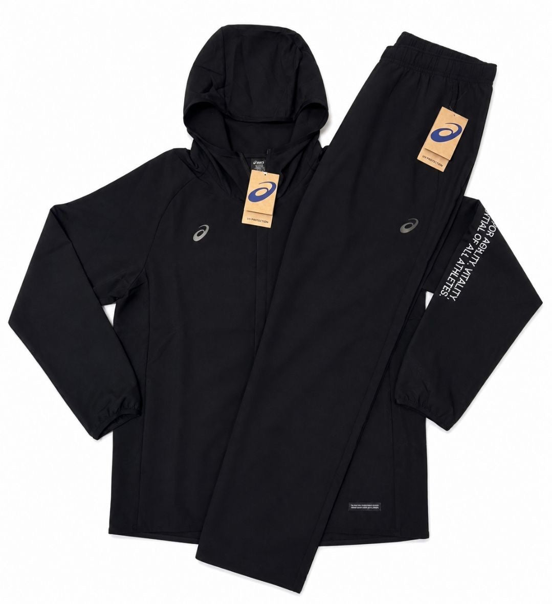 ASICS Athletes Tracksuit- Black