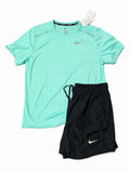 Nike Bright Mint Miler set- FZ4782-354, 5” & 7” Challenger