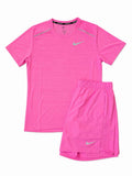 Nike playful pink miler set