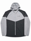 Nike Grey/black/Vapour green Windrunner, tracksuit jacket- Iq3475-080