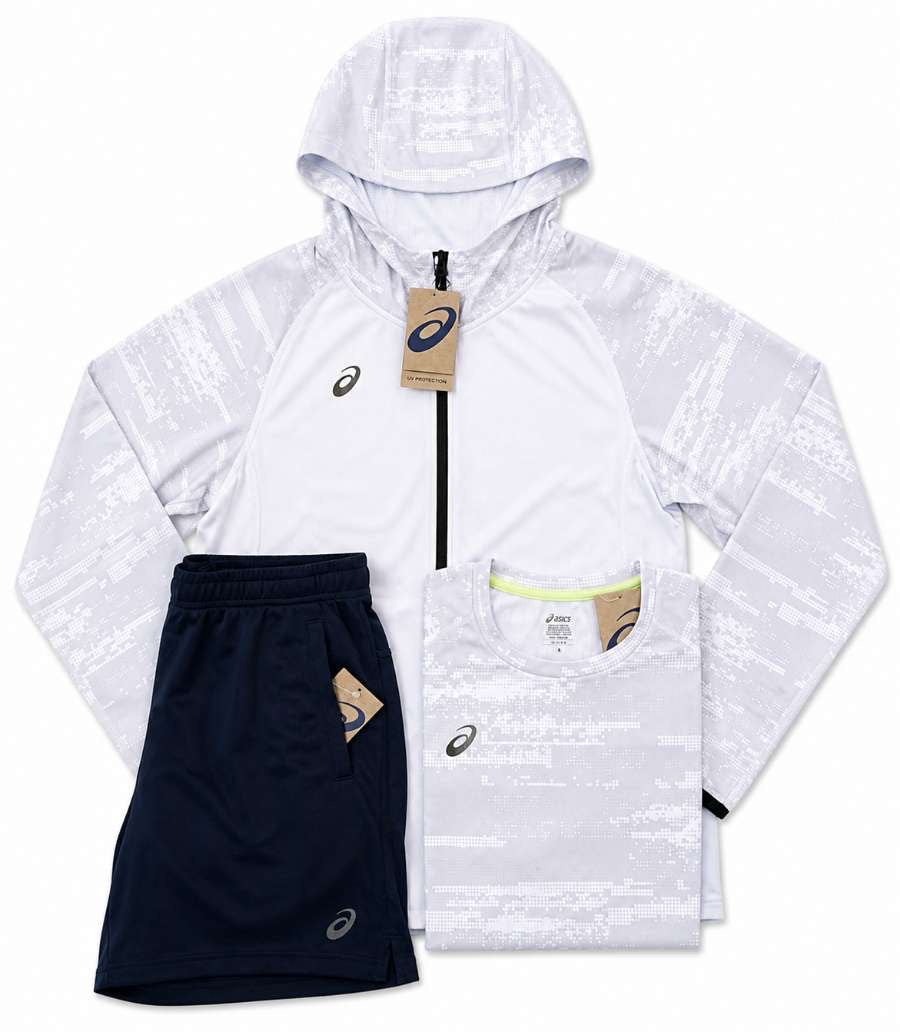 ASICS White Camo 3pc Set