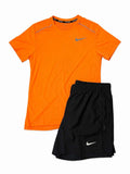 Nike Bright Orange Miler set- FZ4782-803- 5” & 7” Shorts