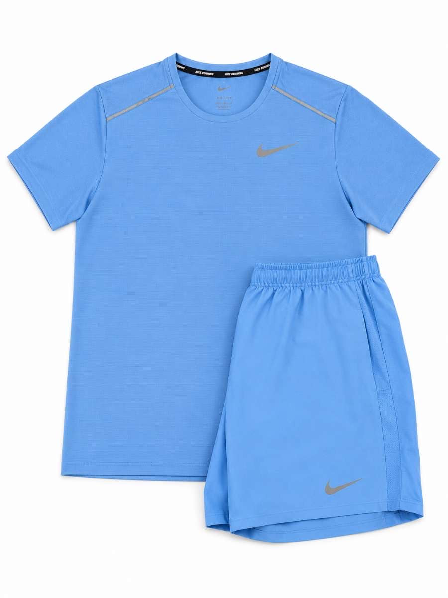 Nike Light Blue miler set- 5” Challanger